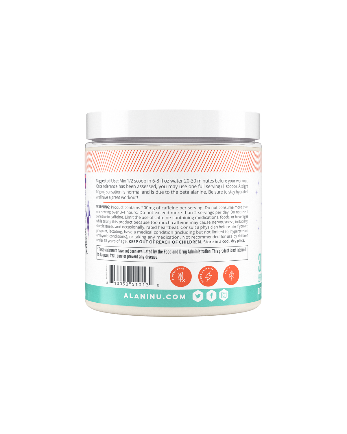 Galaxy Lemonade Pre-Workout, 30 Servings