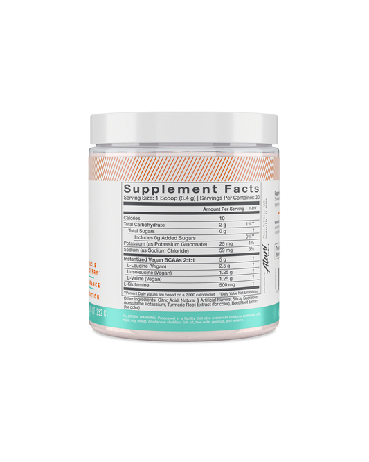 Sour Peach Rings BCAA Powder, 30 Servings