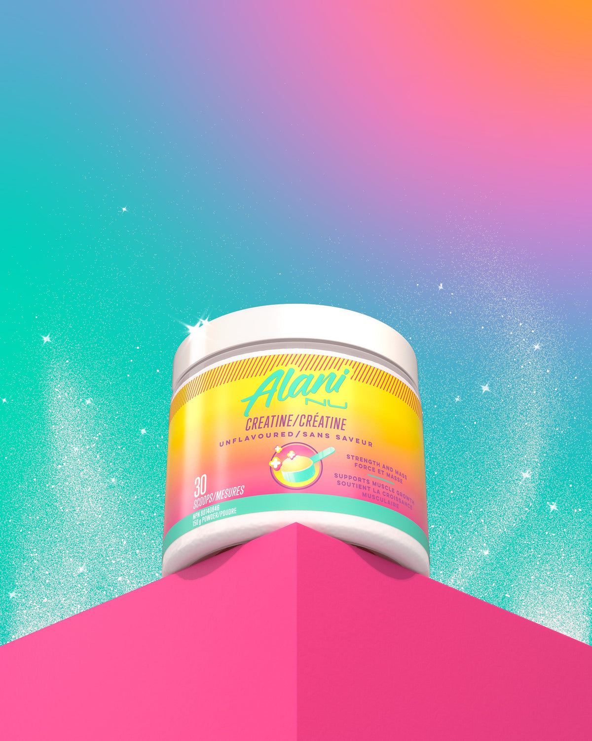 Pure Creatine Powder, 30 Servings