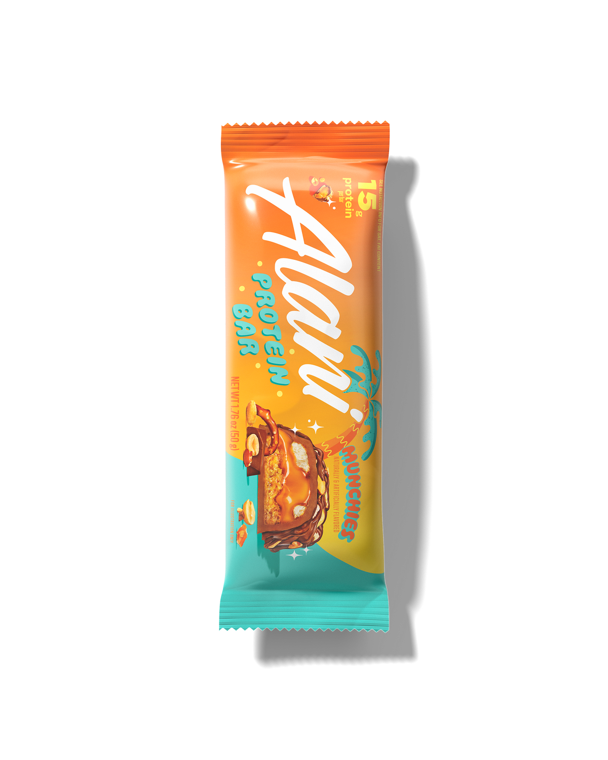 Munchies Peanut Caramel Protein Bars, 12-Pack