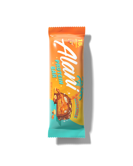 Munchies Peanut Caramel Protein Bars, 12-Pack