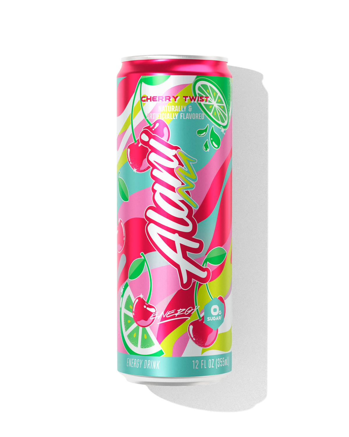 Cherry Twist Cherry Lime Energy Drink, 12-Pack