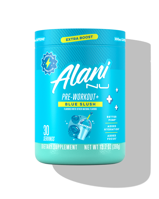 Blue Slush Pre-Workout+ Mix, 30 Servings
