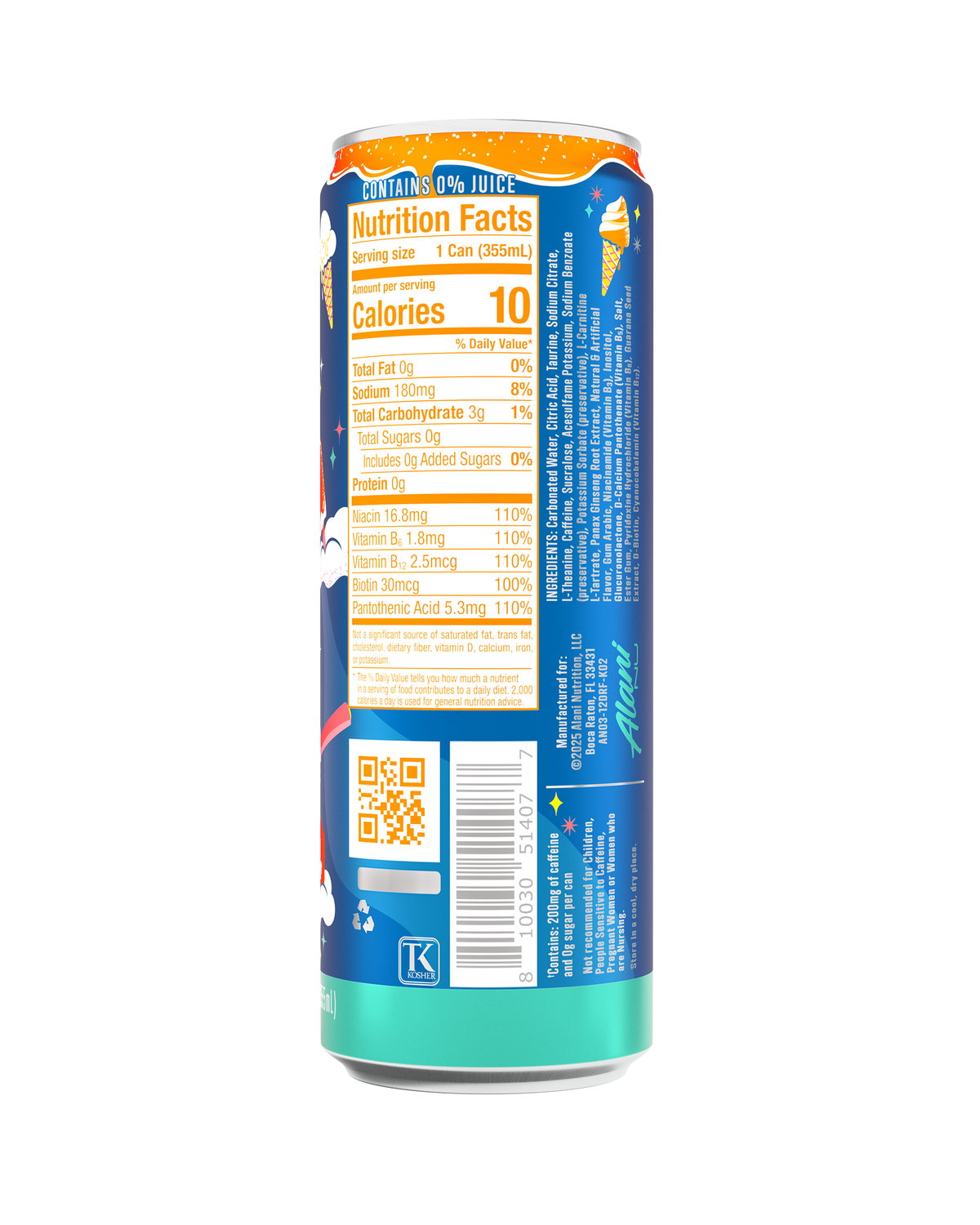 Dream Float Energy Drink, 12-Pack