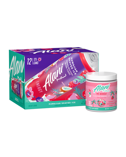 Hawaiian Shaved Ice Energy Drink & Pre-Workout Set