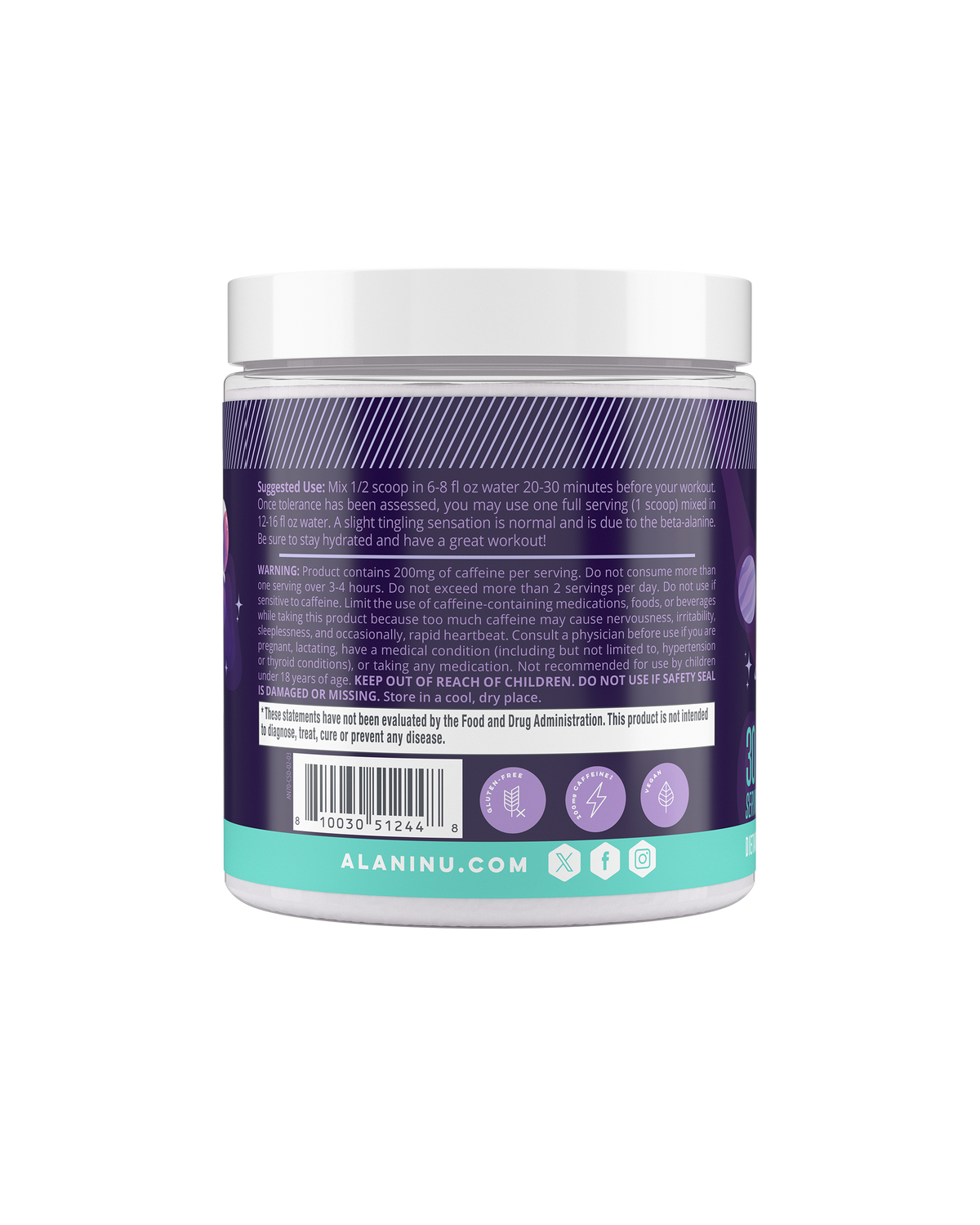 Cosmic Stardust Workout Formula, 30 Servings