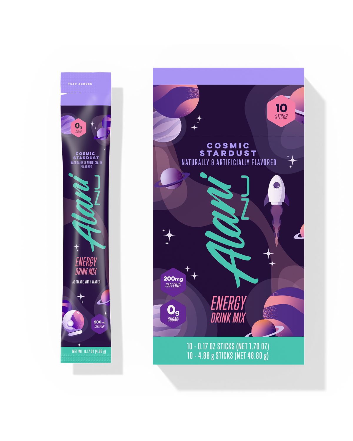 Cosmic Stardust Energy Sticks, 10-Pack
