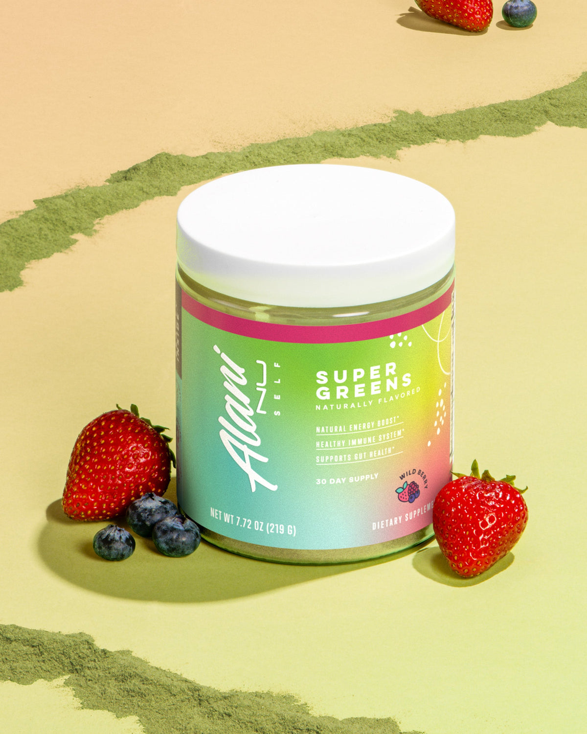 Super Greens Wild Berry Blend, 30-Day Supply