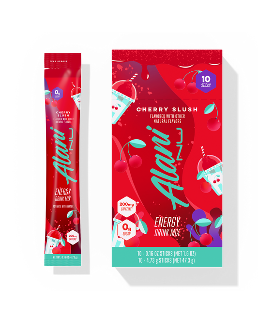 Cherry Slush Energy Sticks, 10-Pack