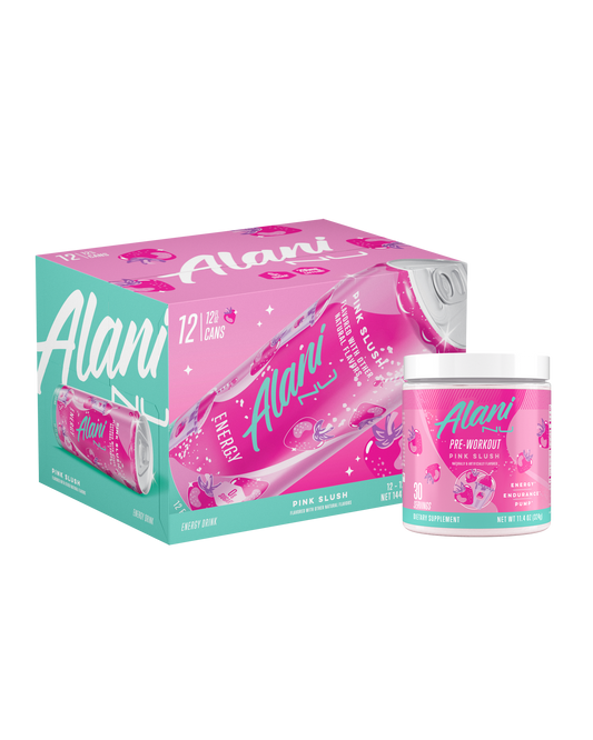 Pink Slush Energy Drink & Pre-Workout Set