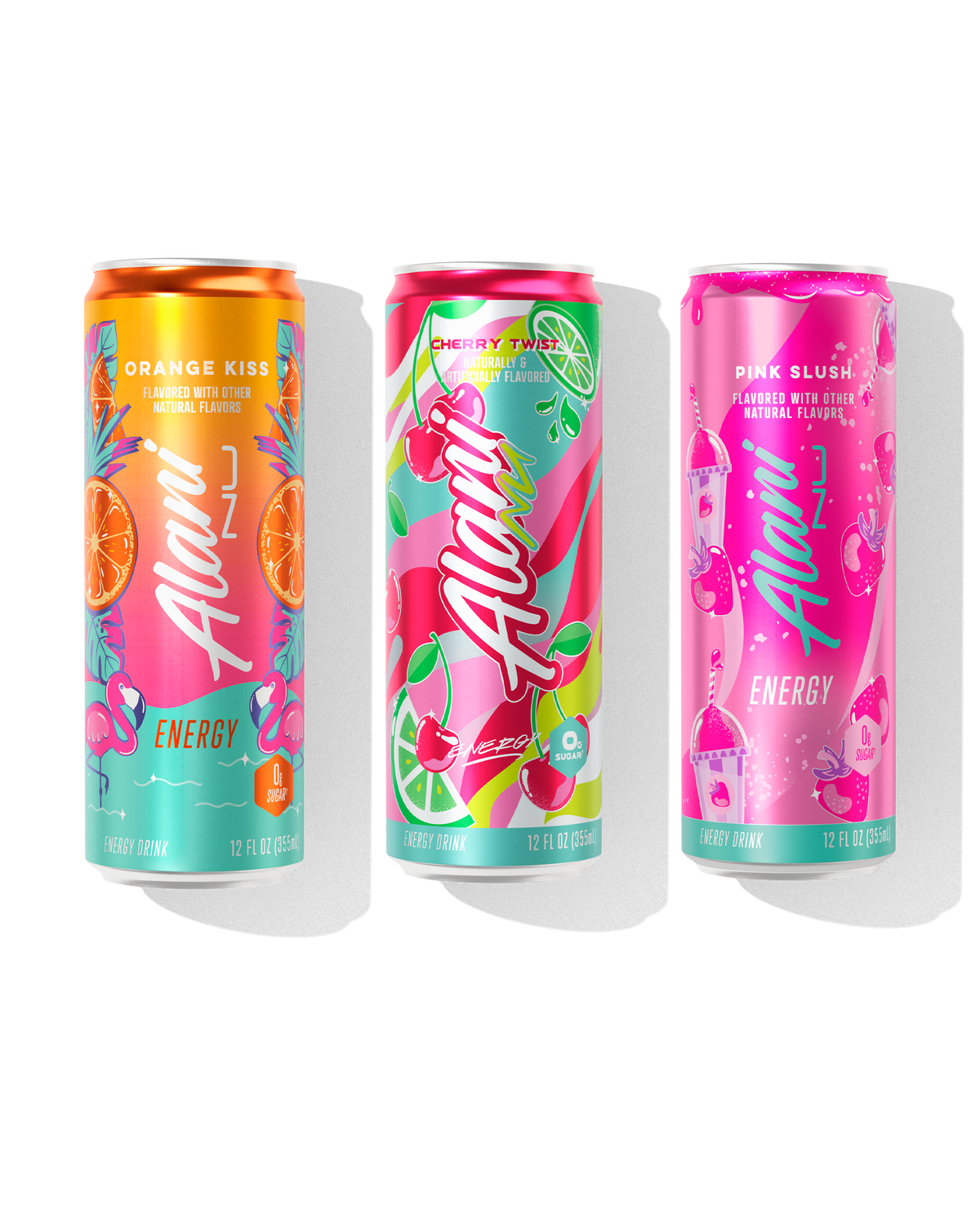 Sunkissed Energy Drink Variety, 12-Pack